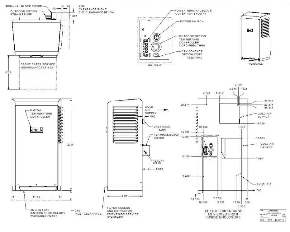 Thermal-Edge-NE010-015-Enclosure-Air-Conditioner-FIG-10
