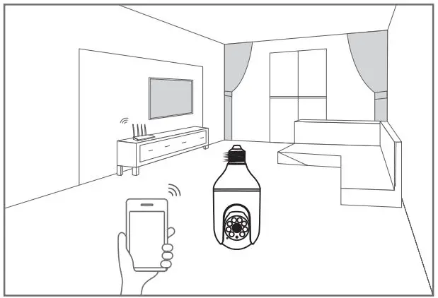 ANRAN-E27-Light-Bulb-HD-WiFi-Security-Camera-FIG-5