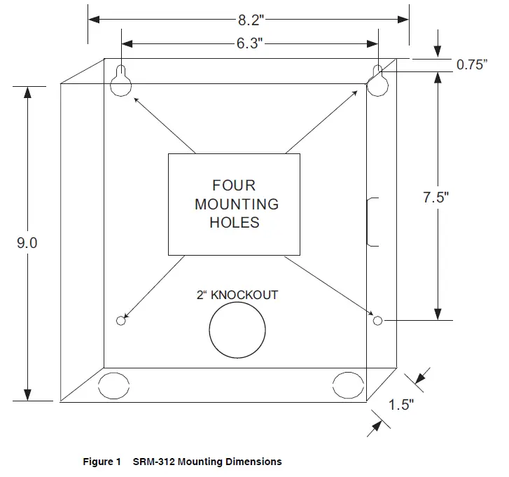 Mircom SRM-312 Series Remote Smart Relay Module 1