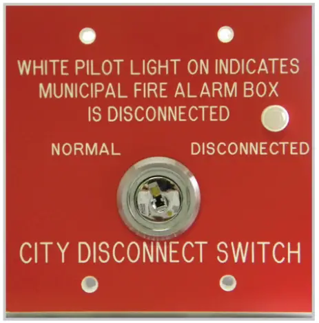 POTTER AFC-1000 Fire Alarm Control Panel City of Chicago - CTD2G