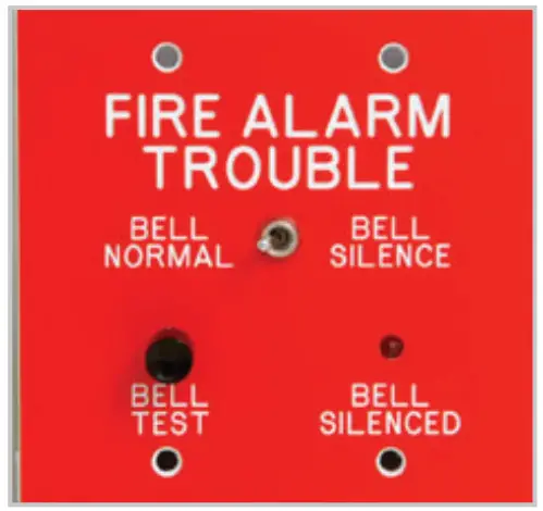 POTTER AFC-1000 Fire Alarm Control Panel City of Chicago - FIRE