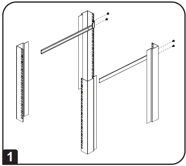 TRIPP-LITE B021-SWHD-K Rack-Mount Short-Depth HDMI KVM Console 04