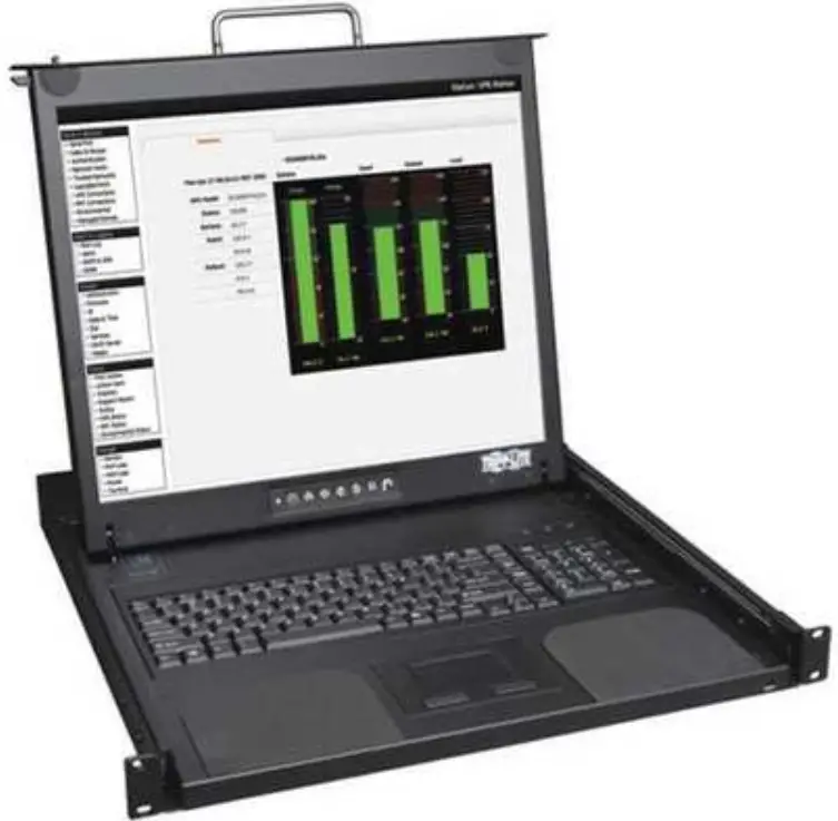 TRIPP-LITE B021-SWHD-K Rack-Mount Short-Depth HDMI KVM Console product