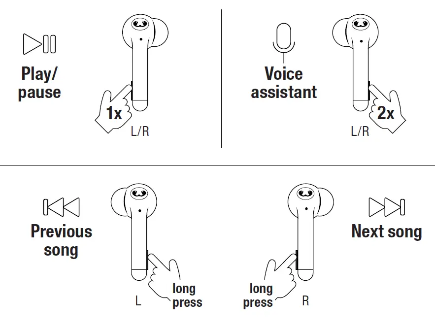 FRESH N REBEL TWINS 3 TIP True Wireless Earbuds 4
