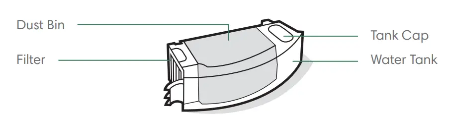 QoQa J7  C755840 iRobot Roomba Combo Floor Cleaners - Bin 1