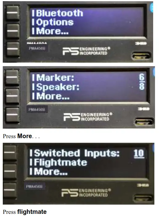 PS ENGINEERING PMA450B Bluetooth Audio Panel - fig26