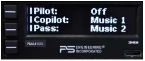 PS ENGINEERING PMA450B Bluetooth Audio Panel - fig36