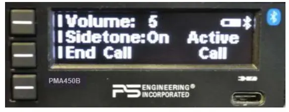 PS ENGINEERING PMA450B Bluetooth Audio Panel - fig43