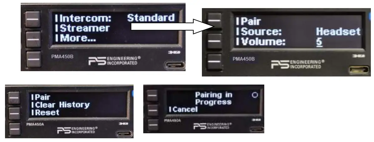 PS ENGINEERING PMA450B Bluetooth Audio Panel - fig49