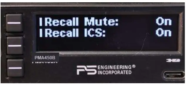 PS ENGINEERING PMA450B Bluetooth Audio Panel - fig60