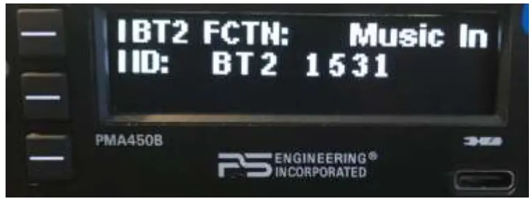 PS ENGINEERING PMA450B Bluetooth Audio Panel - fig64