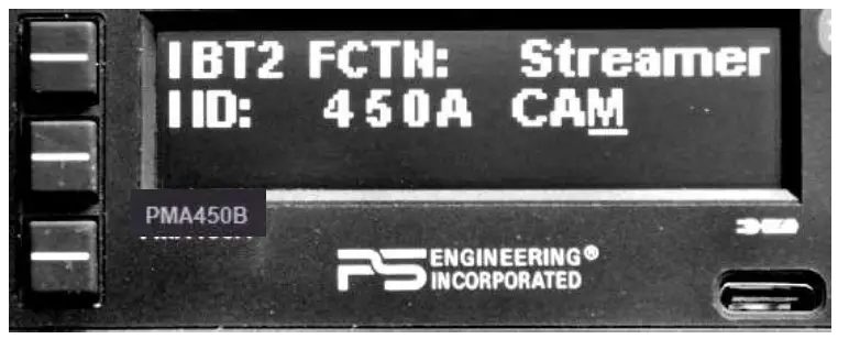 PS ENGINEERING PMA450B Bluetooth Audio Panel - fig66