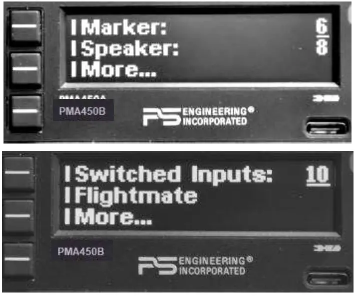 PS ENGINEERING PMA450B Bluetooth Audio Panel - fig68