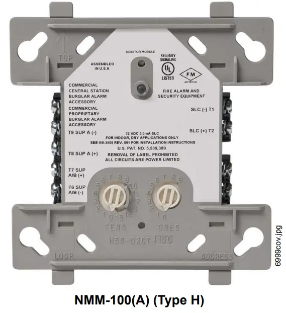 Honeywell NDM-100-A Series Dual Monitor Module