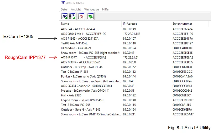 SAMCON RoughCam-IPP1377 Extremely Robust Network Camera - identification are also detected