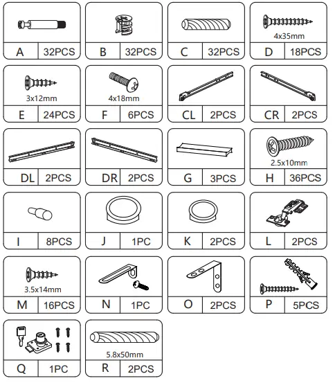sandinrayli-MR11P0209-Black-Free-Standing-Storage-Salon-Hair-Station-FIG-3