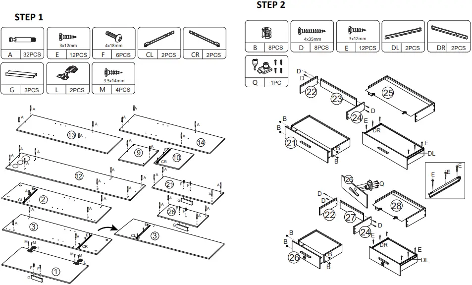 sandinrayli-MR11P0209-Black-Free-Standing-Storage-Salon-Hair-Station-FIG-4
