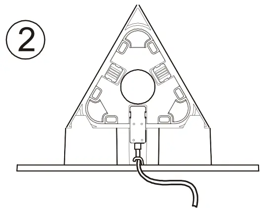 anko 43249039 RGB Modular Triangle Light - fig 2
