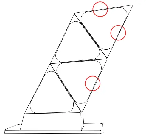 anko 43249039 RGB Modular Triangle Light - fig 7