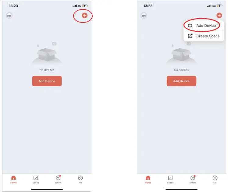 anko 43249039 RGB Modular Triangle Light - setting 1