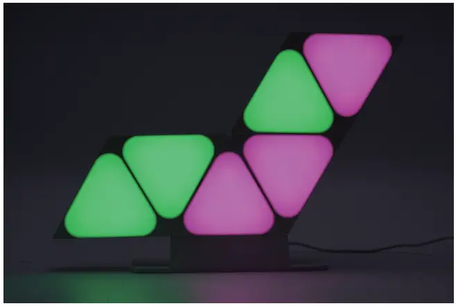 anko 43249039 RGB Modular Triangle Light