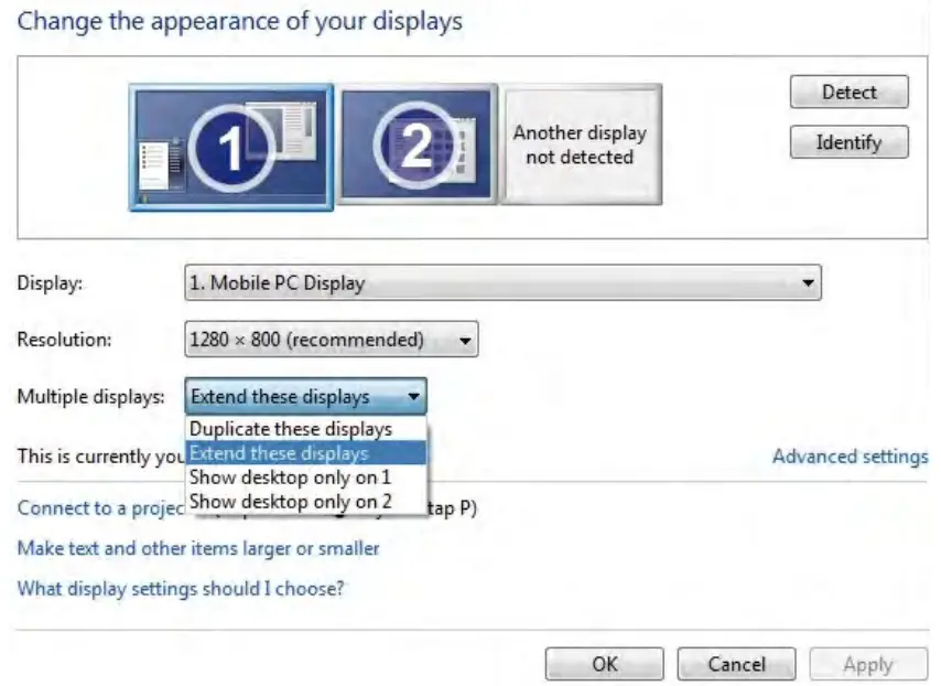 NEOFYTE T14P 14 Inch Portable Monitor - Mode Setting
