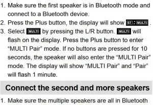 FIG 15 Set up the first speaker