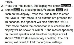 FIG 16 Connect the second and more speakers