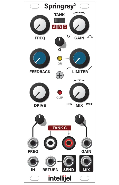 Springray Intellijel Springray 2 Spring Reverb User Manual (+ pdf download)