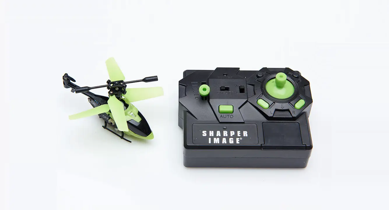 Sharper Image 207161 Glow In The Dark Nano Rc Helicopter User Guide