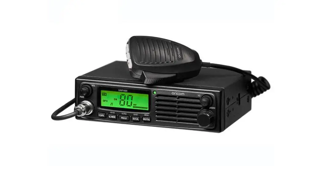 Oricom Uhf400r Heavy Duty Din Size 5 Watt Uhf Cb Radio User Guide