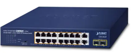 PLANET GSD-2022P Gigabit PoE Switch