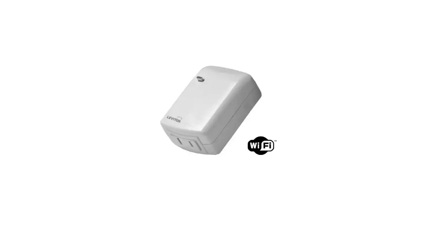 Leviton Plug-in Dimmer With Wi-fi Technology Datasheet Leviton Plug-in Dimmer With Wi-fi Technology Datasheet