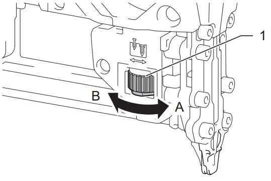 Makita Cordless Brad Nailer FN001G - Depth of nailing