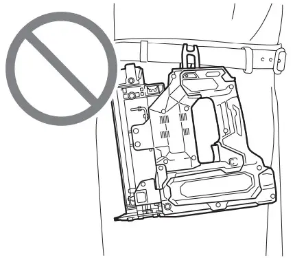 Makita Cordless Brad Nailer FN001G -Hook