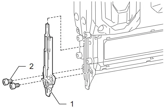 Makita Cordless Brad Nailer FN001G - jammed
