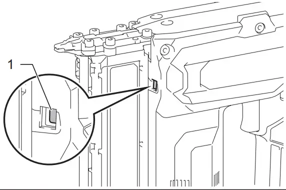 Makita Cordless Brad Nailer FN001G - lamp