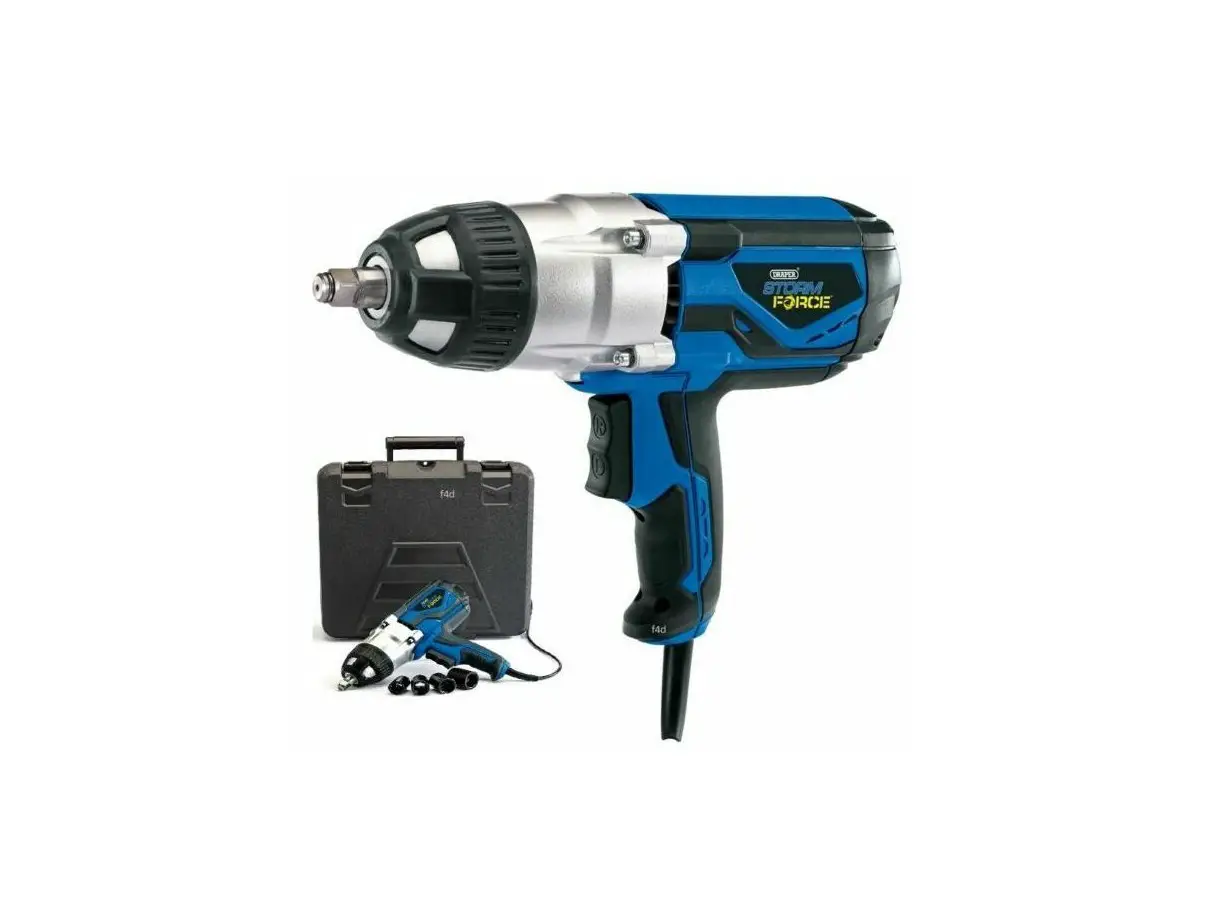 Draper 82994 230v 1/2 Inch Impact Wrench Kit Instruction Manual