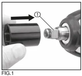 DRAPER 82994 230V 1 2 Inch Impact Wrench Kit Instruction Manual - Figure 1