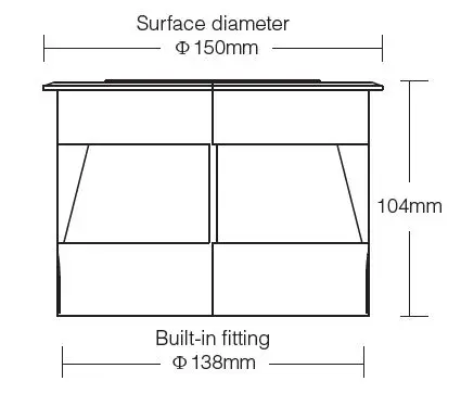 MiBOXER RD-9L 9W RGB+CCT LED Underground Light fig3