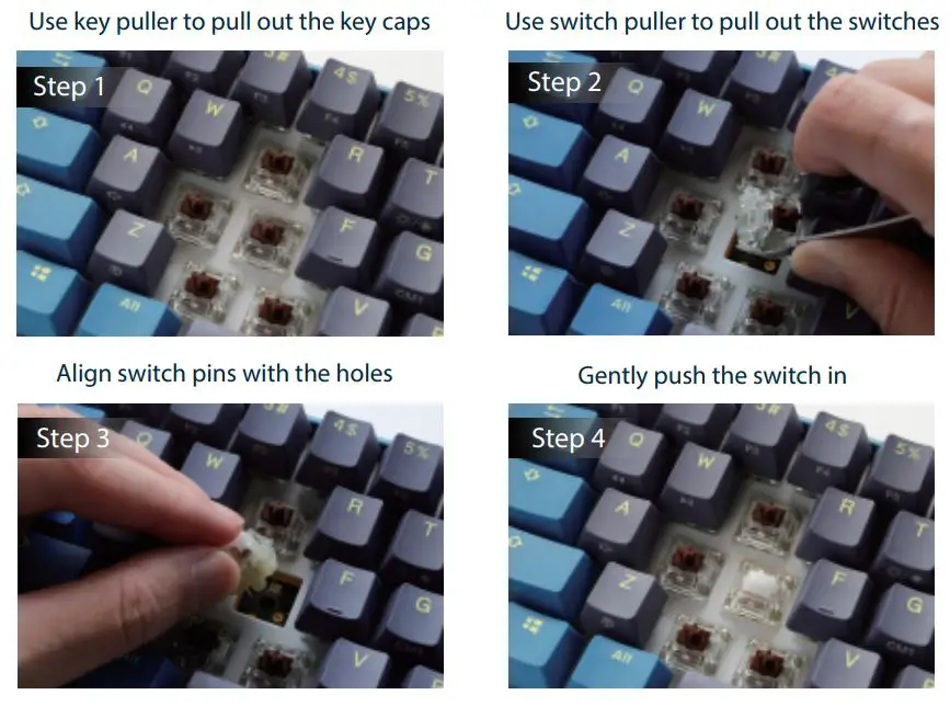 Ducky One 3 SF Grand Debut User Manual - Set-up Example