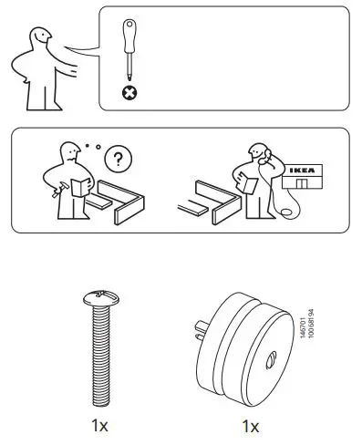 IKEA FUBBLA 103.257.15 FUBBLA LED Work Lamp fig1