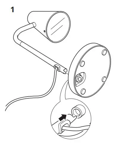 IKEA FUBBLA 103.257.15 FUBBLA LED Work Lamp fig2