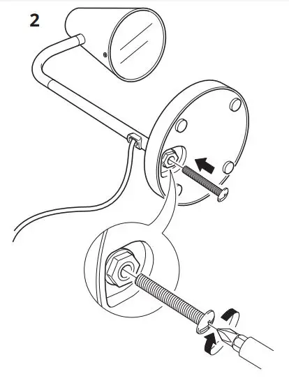 IKEA FUBBLA 103.257.15 FUBBLA LED Work Lamp fig3