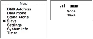 SLAVE MODE CONFIGURATION