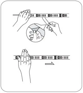 brevo JDWBULB5W01 Smart Lighting Kit -Peel off the adhesive