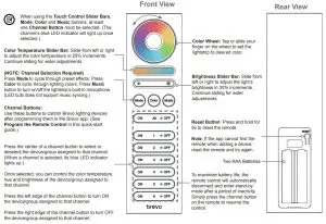 brevo JDWBULB5W01 Smart Lighting Kit - Remote Control