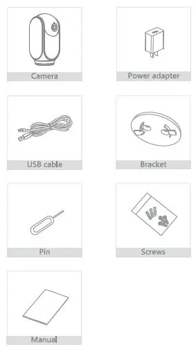 PomisGam BF-MY01 Smart WiFi Camera fig2