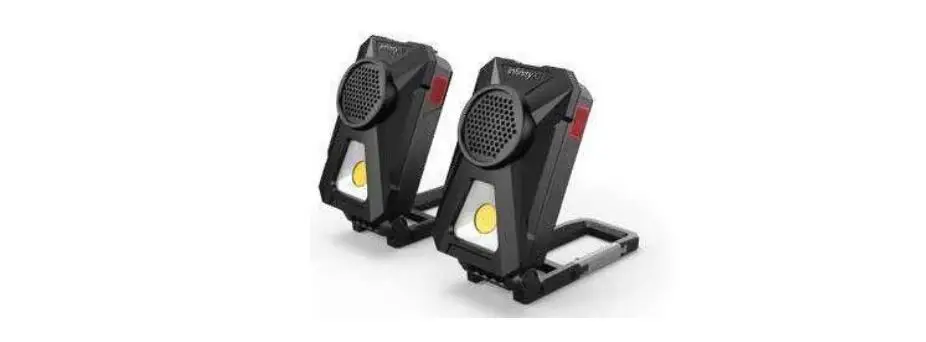 Infinity X1 1600276 Work Lights With Speakers Instruction Manual