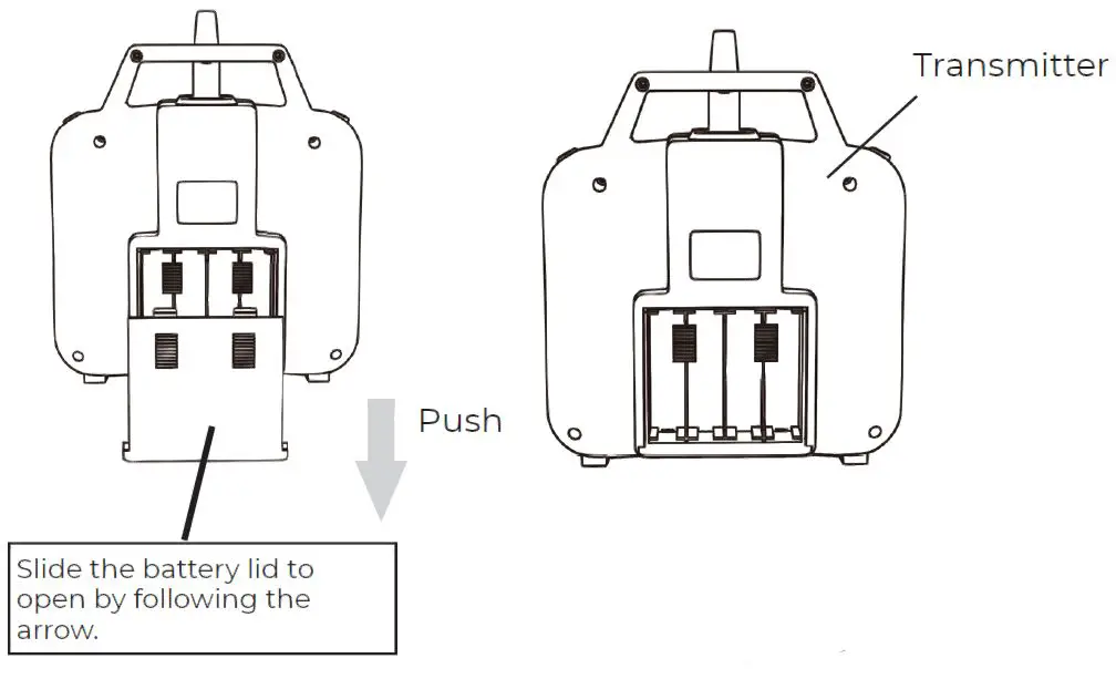 Installation method of remote controller battery